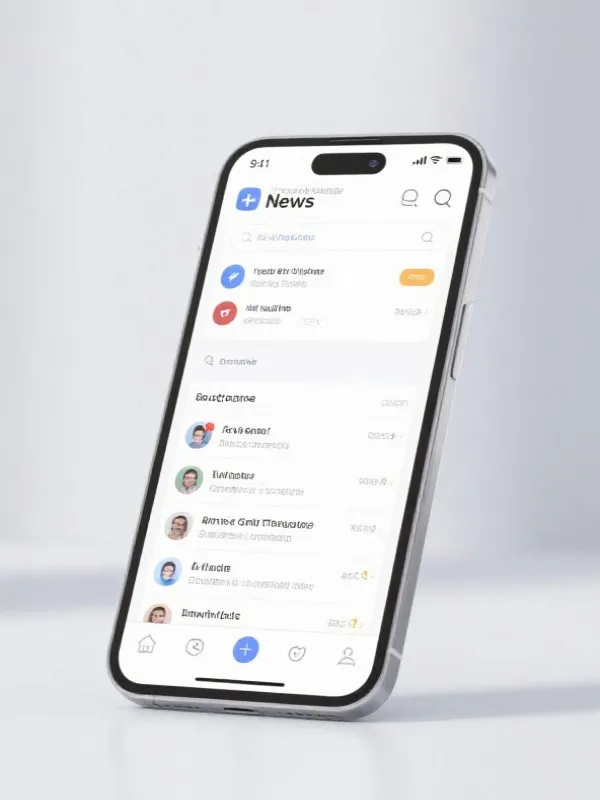 App Interface Mockup